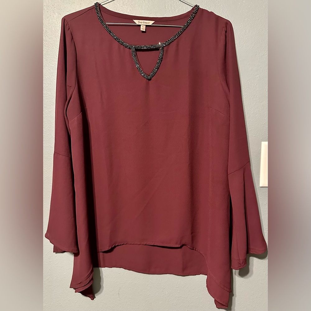 Juicy Couture XL Top - Maroon